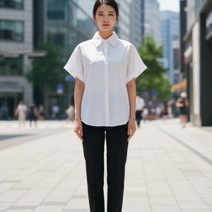 여성 무지셔츠/반발셔츠/롤업셔츠/화이트셔츠/여름셔츠
