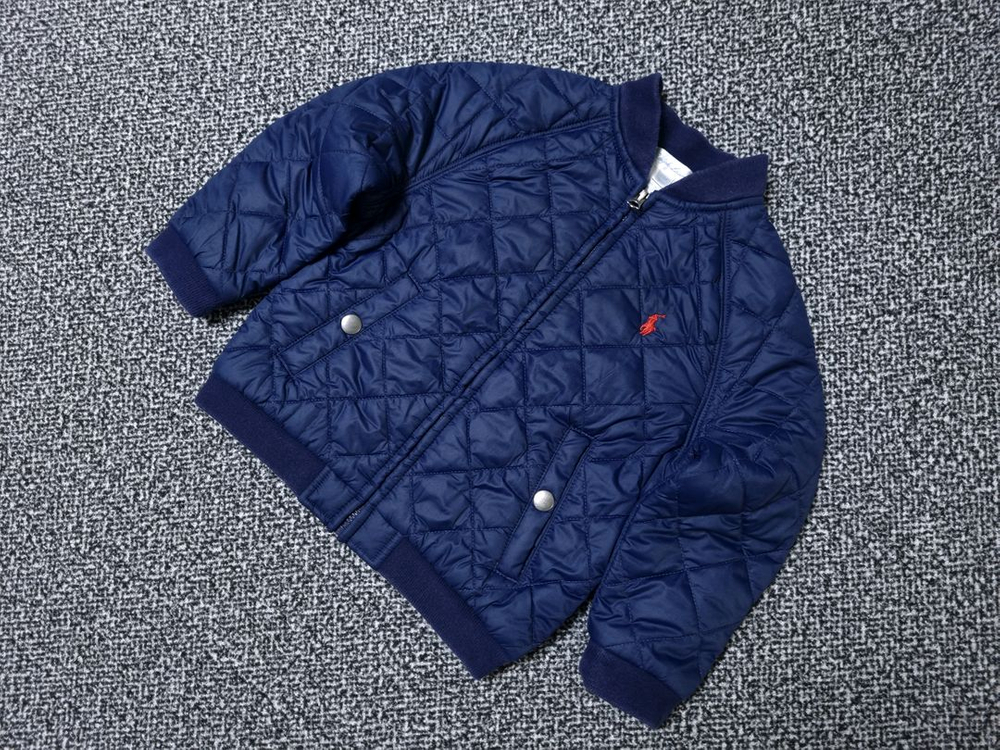 [무료배송][24M]폴로 키즈 누빔 자켓 경량 패딩 이미지