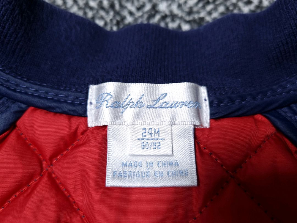 [무료배송][24M]폴로 키즈 누빔 자켓 경량 패딩 이미지