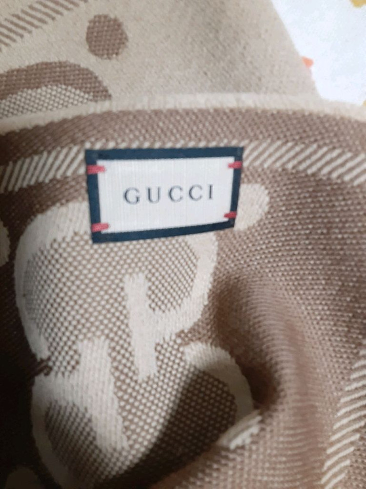 정품 구찌 GG 울 자카드 스카프 목도리 새제품 오늘만!! 이미지