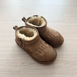 호주 오즈웨어 키즈 지퍼 로고 울트라 미니 부츠 200