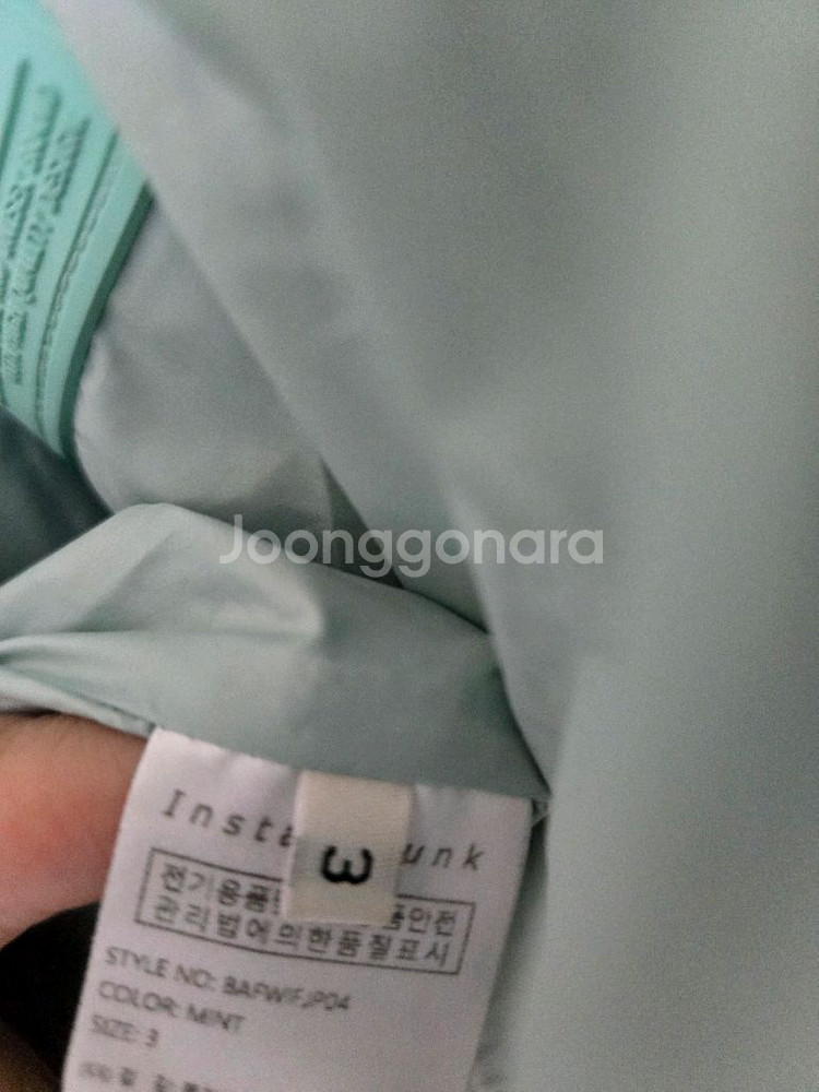 인스턴트펑크 숏 패딩 ㅡ 베스트로도 가능--8