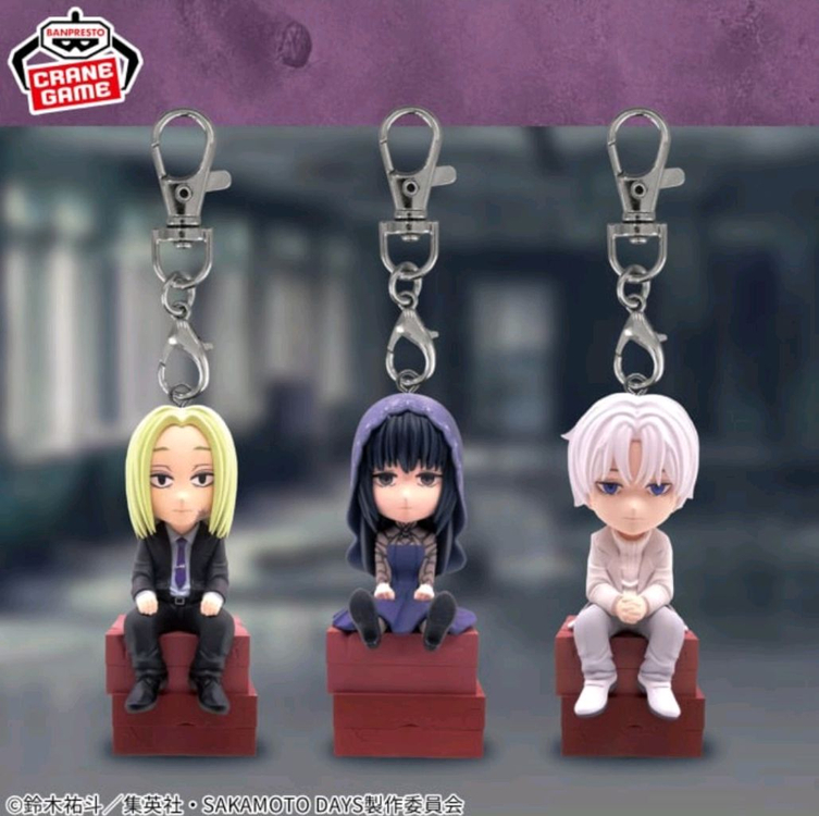 사카데이 피규어 사카모토데이즈 쁘띠 키링 시시바 오사라기 슬러 이미지