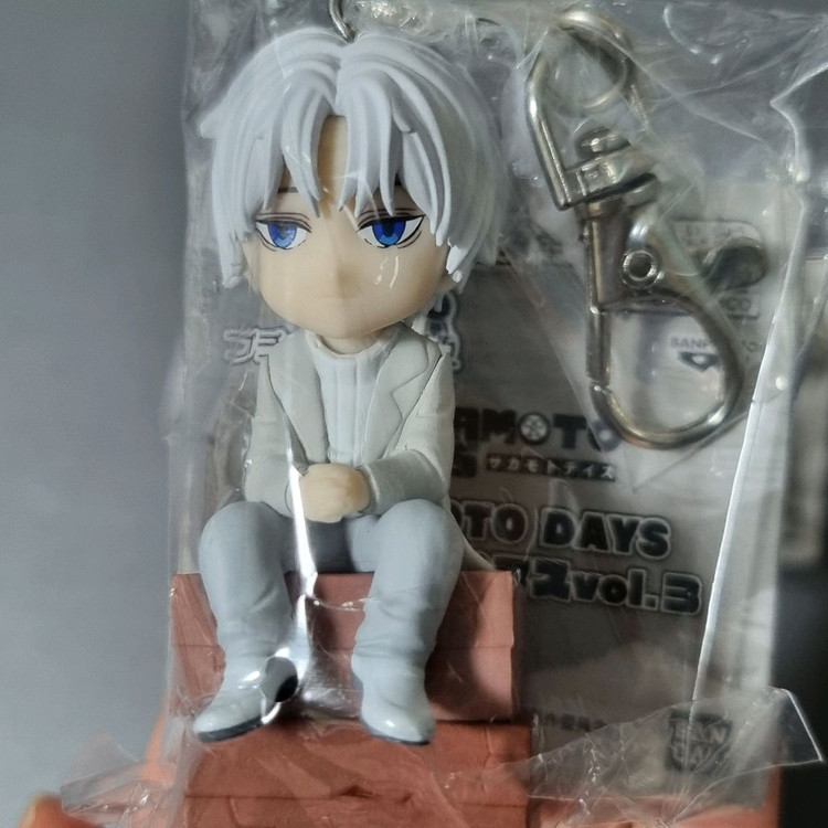 사카데이 피규어 사카모토데이즈 쁘띠 키링 시시바 오사라기 슬러 이미지