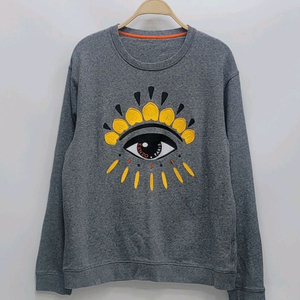 KENZO 겐조 빅아이 자수 로고 맨투맨 스웻셔츠 / 남 S 그레이