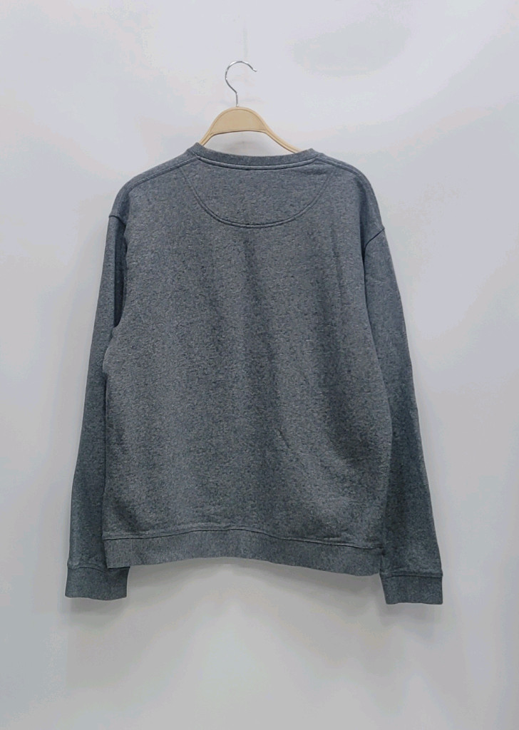 KENZO 겐조 빅아이 자수 로고 맨투맨 스웻셔츠 / 남 S 그레이--1