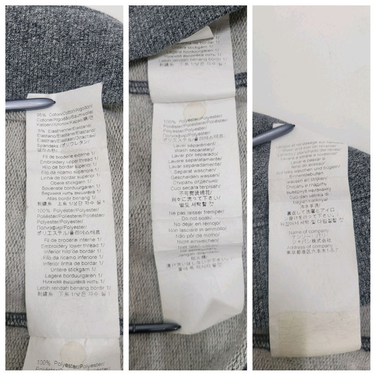 KENZO 겐조 빅아이 자수 로고 맨투맨 스웻셔츠 / 남 S 그레이--8