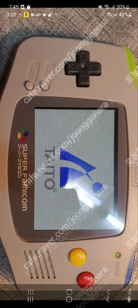 gba 게임보이 어드밴스 기기괴계 팔아요. 닌텐도사진에서 보는바와 같이 100%정품입니다.상태좋아여.. 당근 게임 이미지