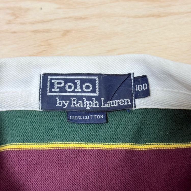 90년대 폴로 랄프로렌 럭비티 100 L 이미지