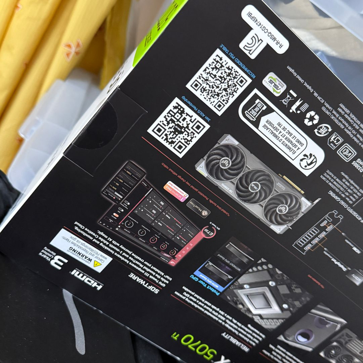 ASUS TUF Gaming 지포스 RTX 5070 Ti OC D7 16GB 그래픽카드(미개봉)--3