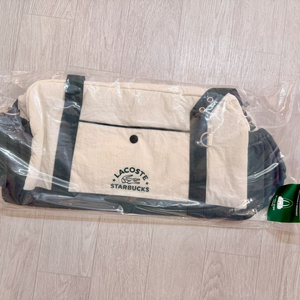 스타벅스, 라코스테, 멀리플백, 그린, 미개봉, 새상품