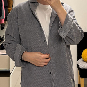 코듀로이 여성 셔츠 (새상품/착샷)