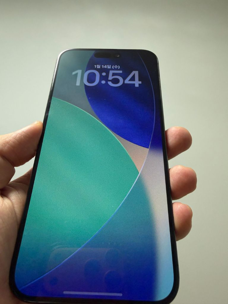[배터리/액정 새것] 아이폰15 프로맥스 512GB 블랙티타늄 자급제 (공식수리 완료)--2