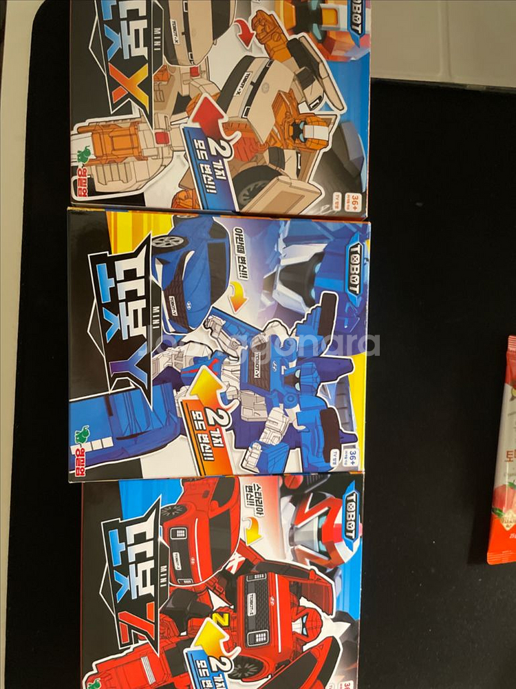 또봇 미니 X Y Z 3종 일괄--1