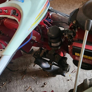 상태아주좋은 아세아관리기 키시동 신형 노주부 발통 통타이어 장착