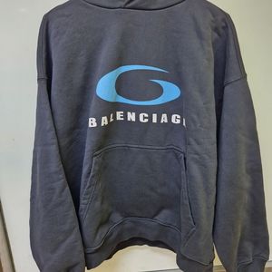 발렌시아가 루프 스포츠 아이콘 후드