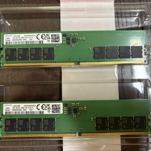 삼성 시금치 램 DDR5-4800 16g 2장 일괄판매합니다. 이미지