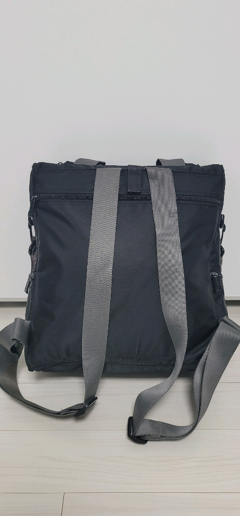 제이해밀턴 백팩 기저귀가방 프라다원단 한손오픈가능 방수 보온보냉--5