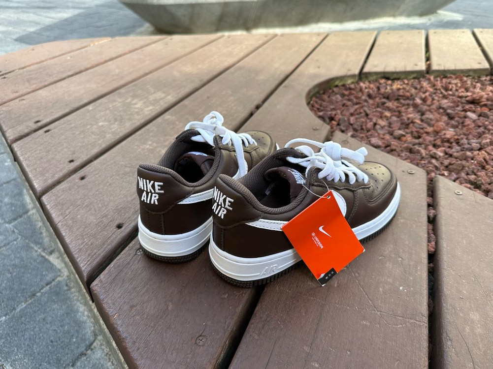 나이키 에어포스 브라운컬러 GS 235 새상품--3