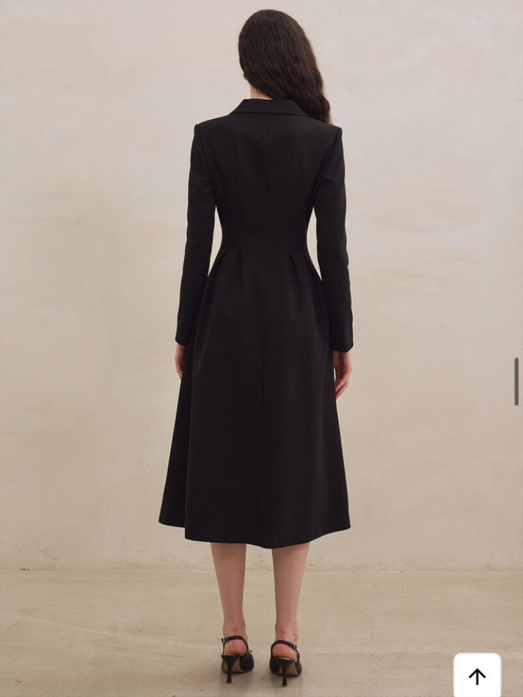 (새상품)그레이스유 샬롯 자켓 원피스(블랙 / 사이즈 L)--3