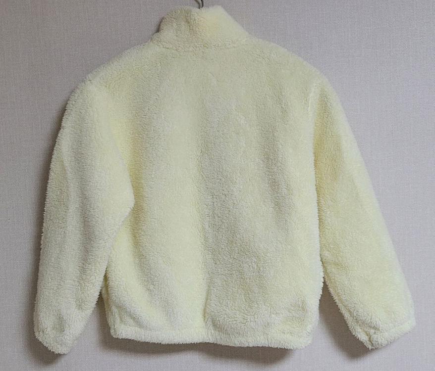 후리스 120 탑텐키즈 아동 유아 어린이 레몬색--1