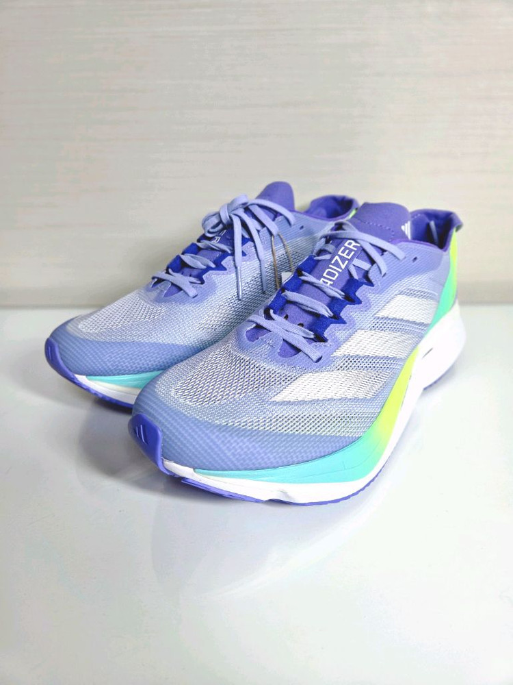 (새상품) 아디다스 아디제로 보스턴 러닝화 그린블루--4