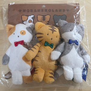 산리오 노라 네코랜드 마스코트 키홀더 키링 고양이 시리즈