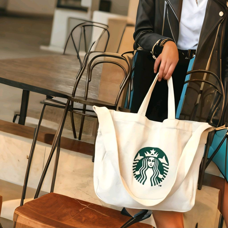 스타벅스 가방 스타벅스 에코백 스타벅스 대용량 숄더백 이미지
