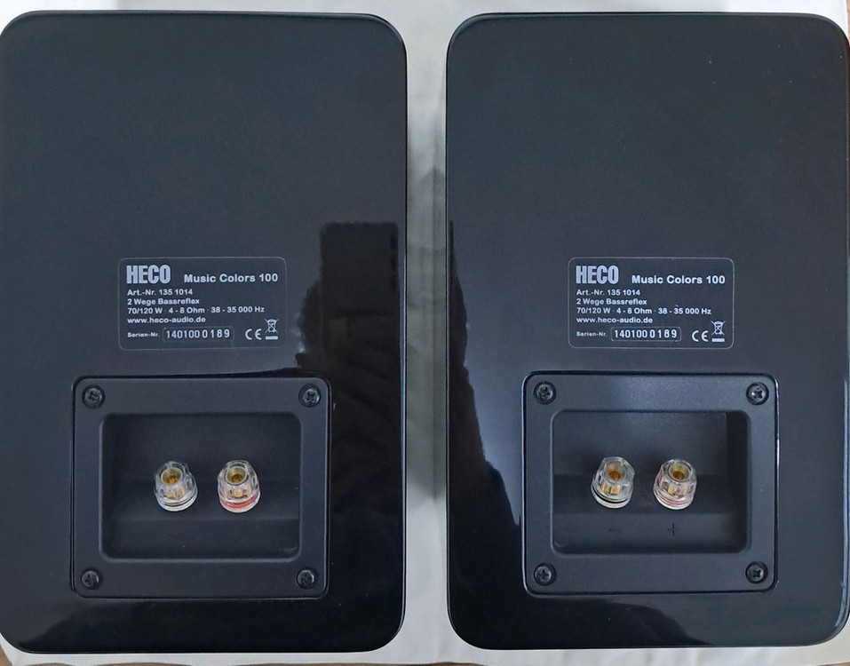 HECO Music Colors 100 북셸프 스피커--2