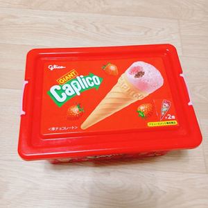 일본빈티지과자보관함 딸기보관함