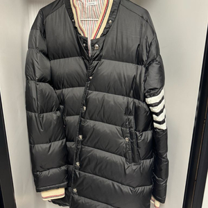 톰브라운 사선완장 후드 롱패딩 4