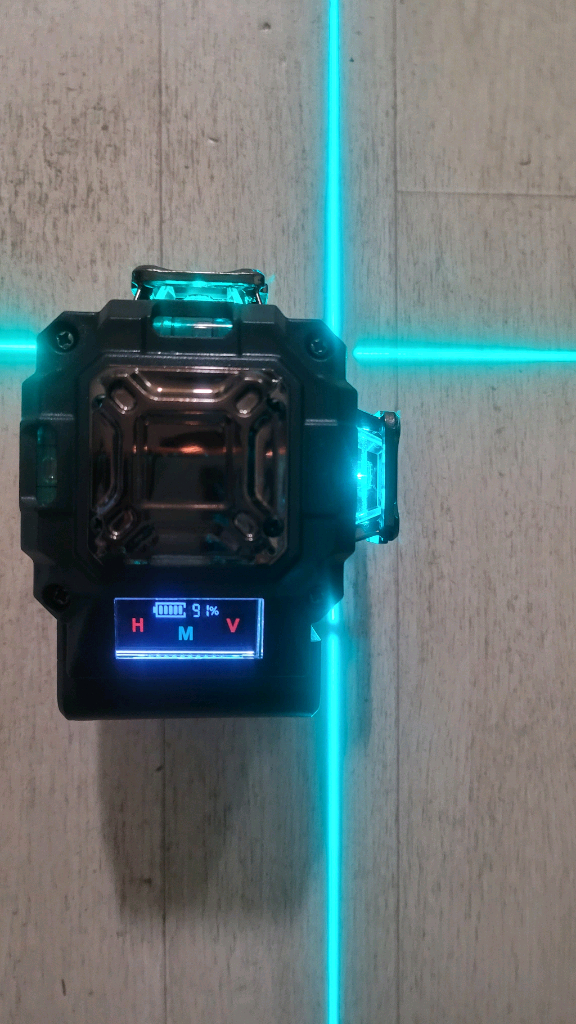 배터리추가 신형밀워키 레이저 레벨기 16라인--3