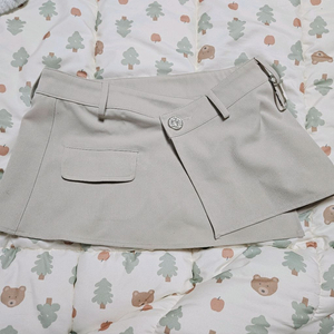 라뇨 체리퀴리 베이지 아이보리 랩스커트 레이어드 1사이즈 이미지