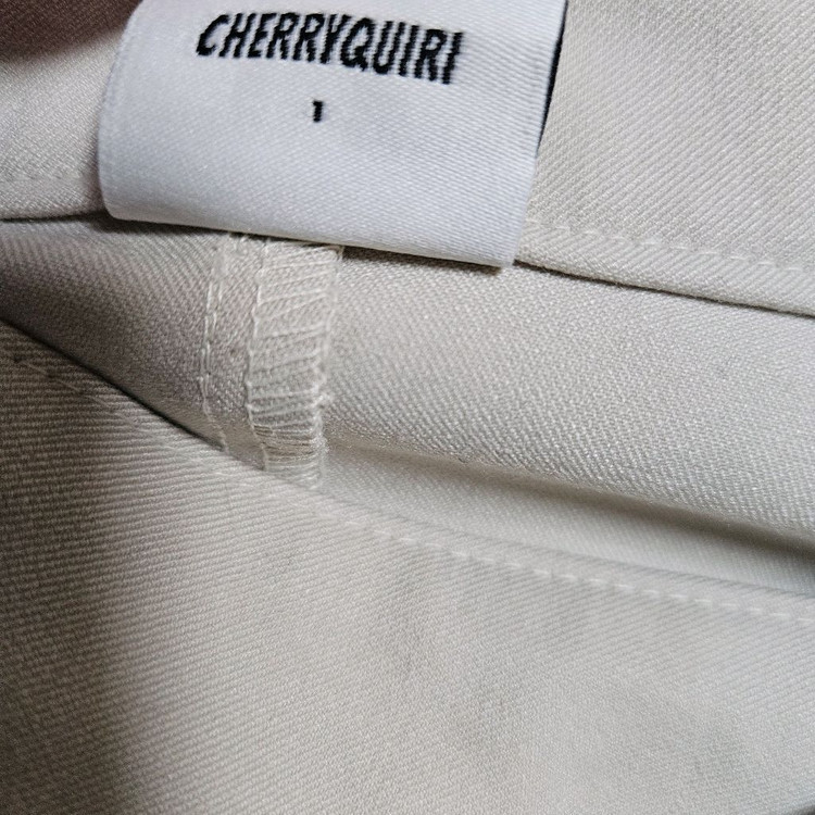 라뇨 체리퀴리 베이지 아이보리 랩스커트 레이어드 1사이즈 이미지