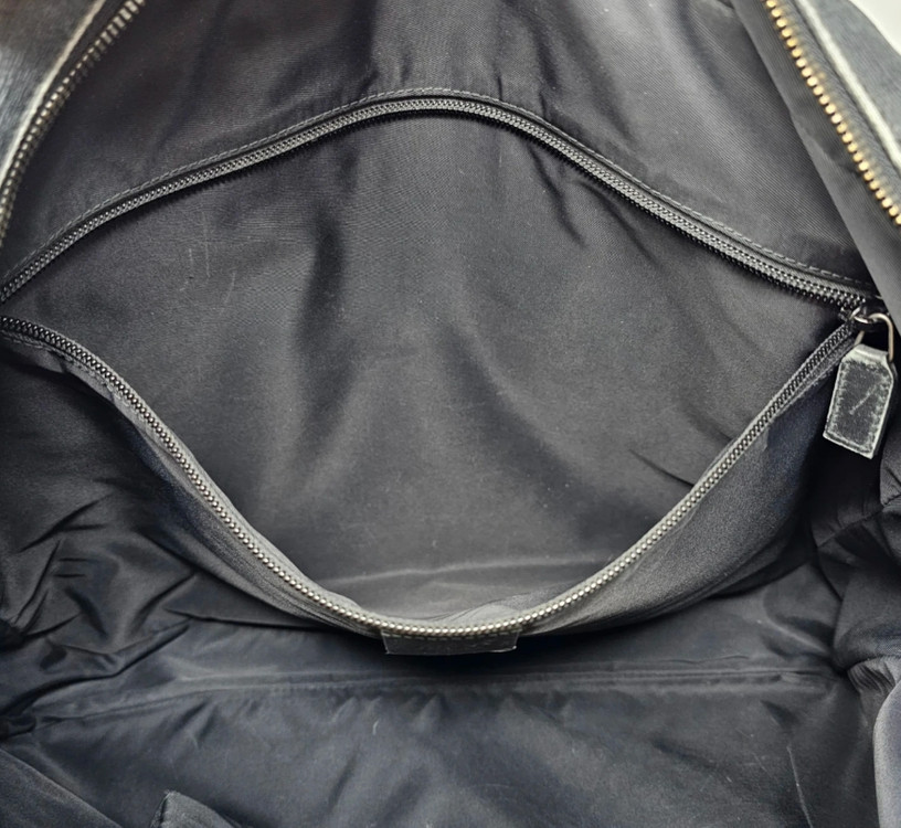 정품 구찌 GG 수프림 블랙 서류 가방--9