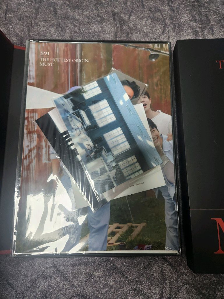 2PM MUST 이준호 포토북 CD 개봉 미사용 이미지