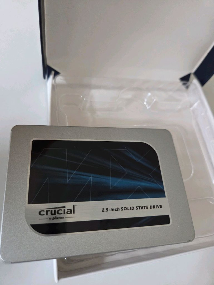 (무배)Crucial MX500 2.5inch SSD 500g 사용안한 제품--2