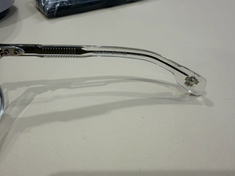 크롬하츠 처프처프 클리어 프레임 안경테--5