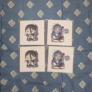 청새치&나개 블루아카이브 스티커 일괄 이미지