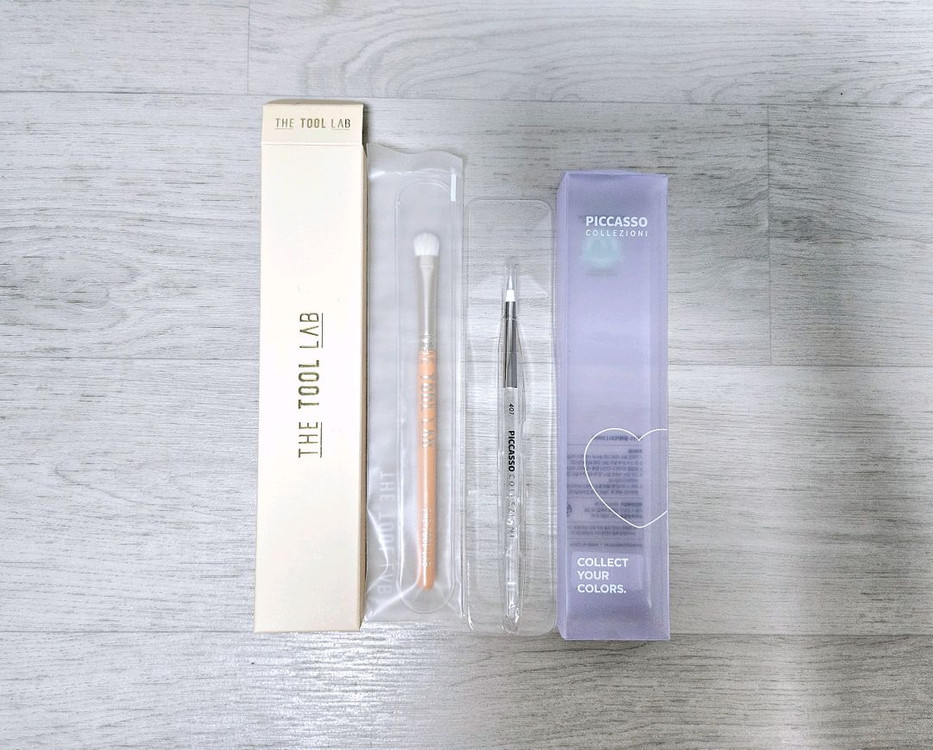 [일괄] 더툴랩 203 아이섀도우 브러쉬, 피카소꼴레지오니 401 이미지