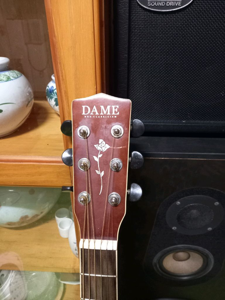 중고 데임 통기타( IRIS D70),가방 50000원--1