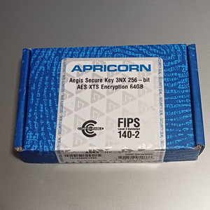 (미개봉) APRICON Aegis 3NX 암호화키 USB 64기가