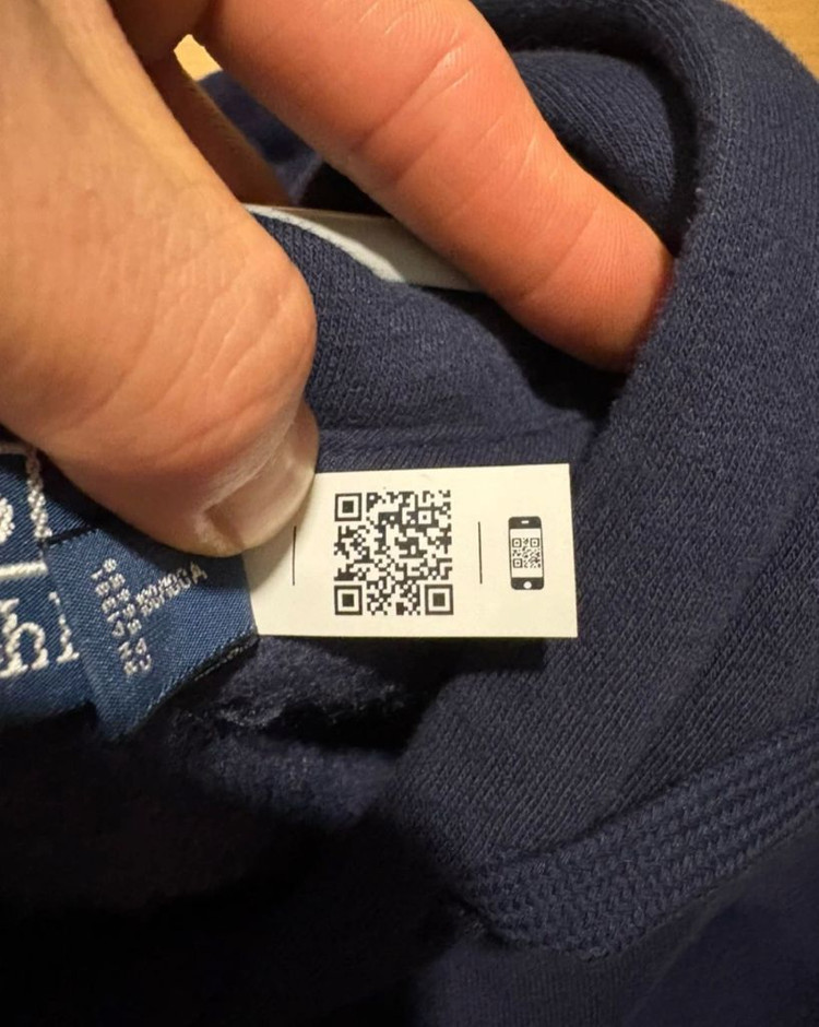 폴로 랄프로렌 베어 럭비 후드티 네이비 이미지