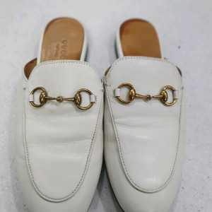 구찌 우먼스프린스타운 레더 슬리퍼 36[230]좋아요.