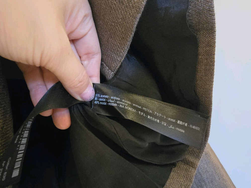 마시모두띠 린넨 혼방 크롭 자켓 이미지
