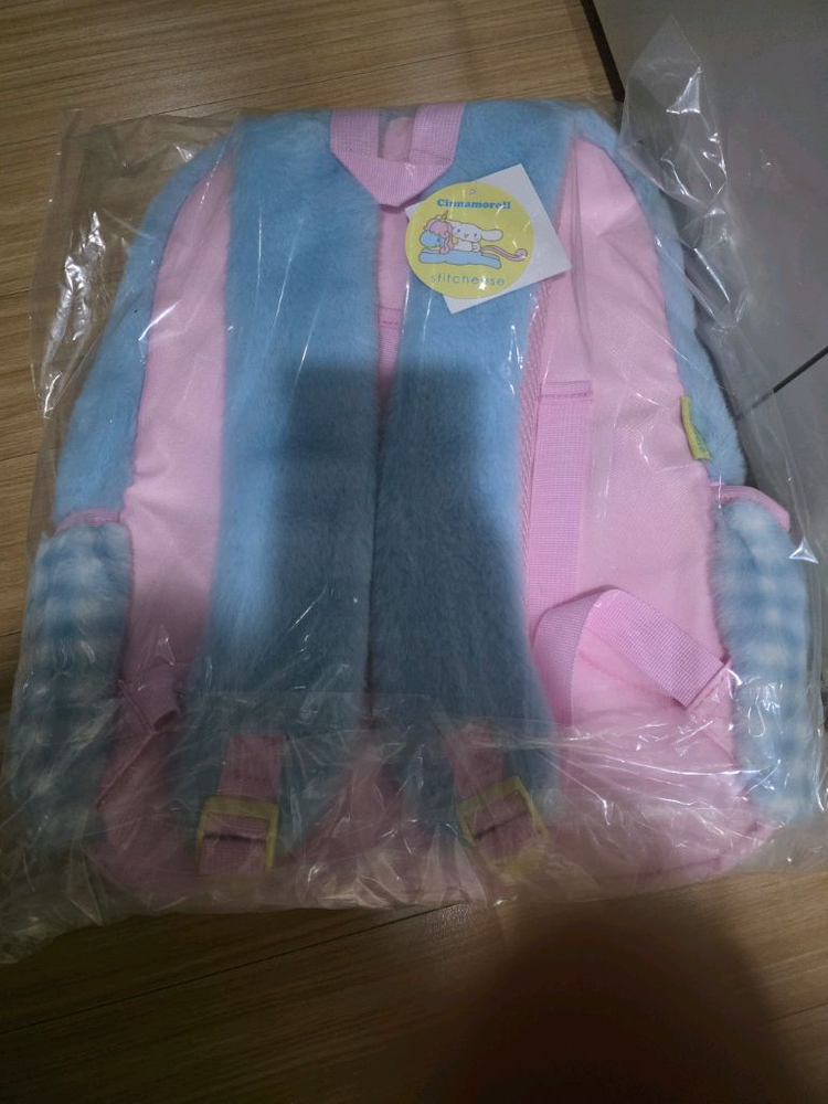 스티치즈 시나모롤 백팩 플러스와 키링--1