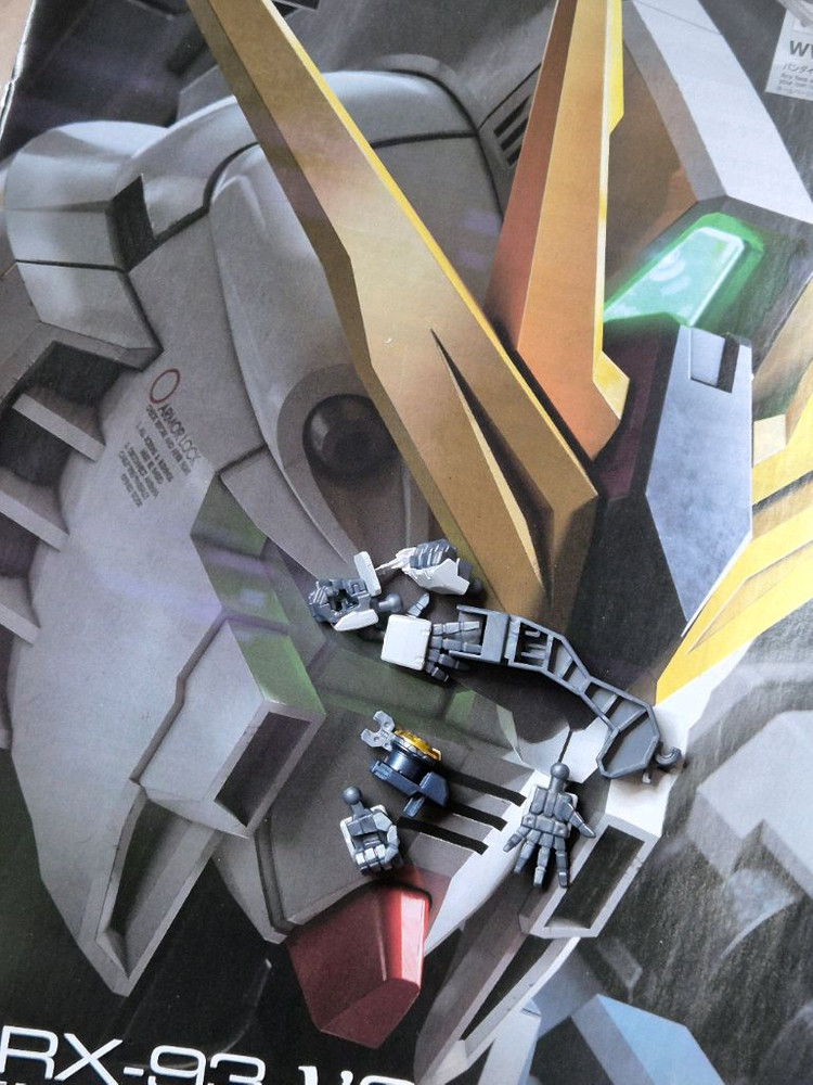 (최상) RG 뉴 건담 티타늄 피니쉬 코팅 반다이 건프라--3