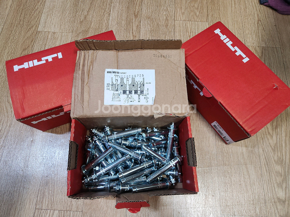 미사용 힐티 HKH M8/10 할로우데크 앙카 3박스 판매합니다--0