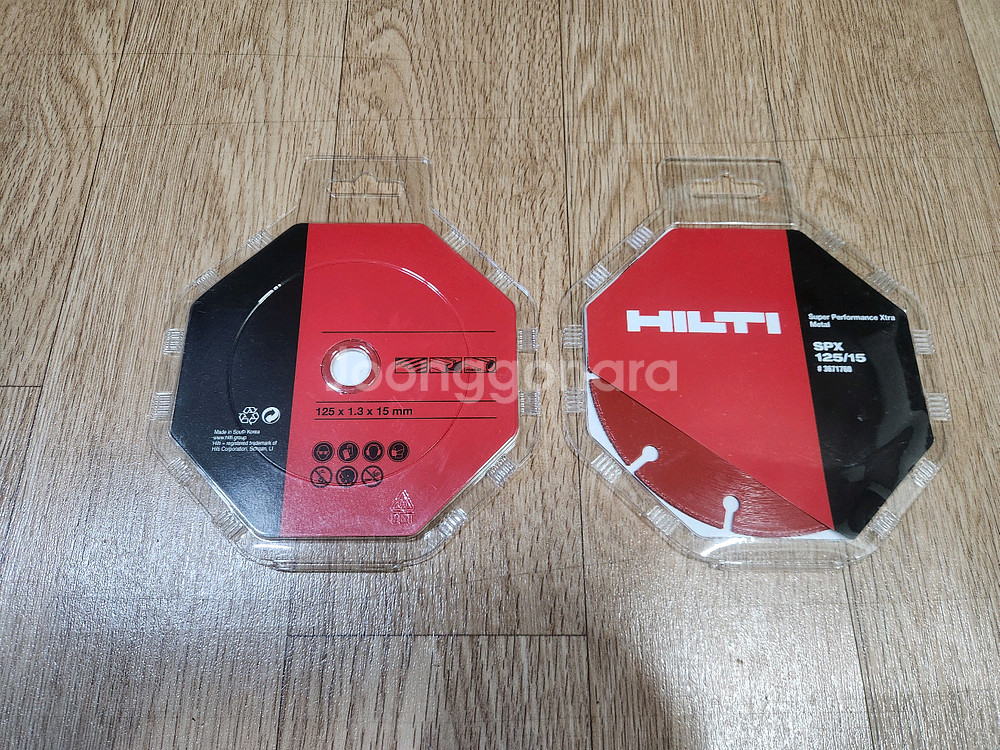미사용 힐티 SPX 125/15 금속컷팅날 판매합니다--1