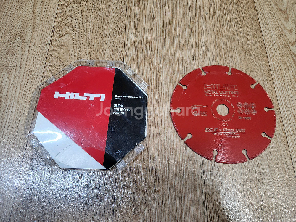 미사용 힐티 SPX 125/15 금속컷팅날 판매합니다--4